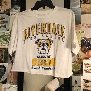 Vintage Riverdale Cropped Tee